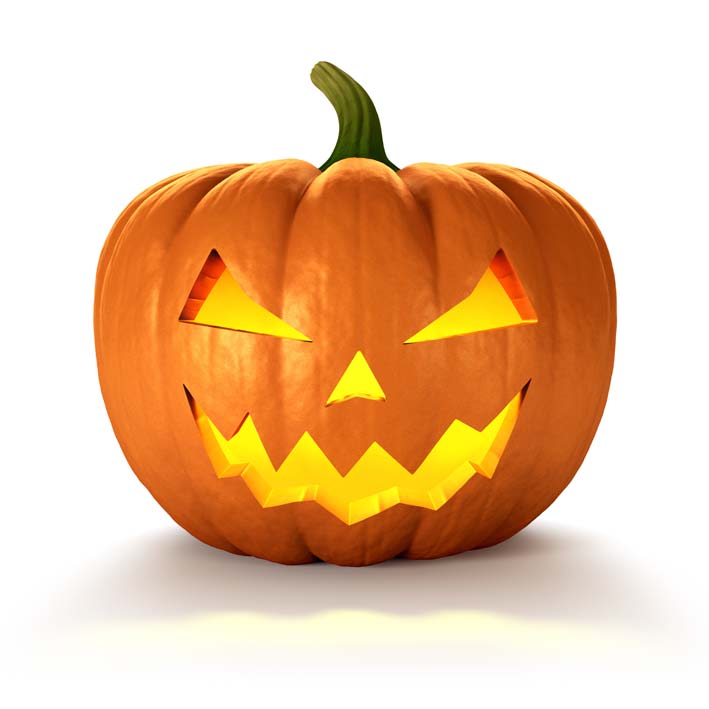 POMPOEN HALLOWEEN JACK O'LANTERN