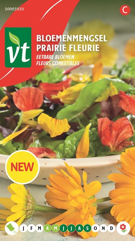 [0003930] BLOEMENMENGSEL EETBARE BLOEMEN