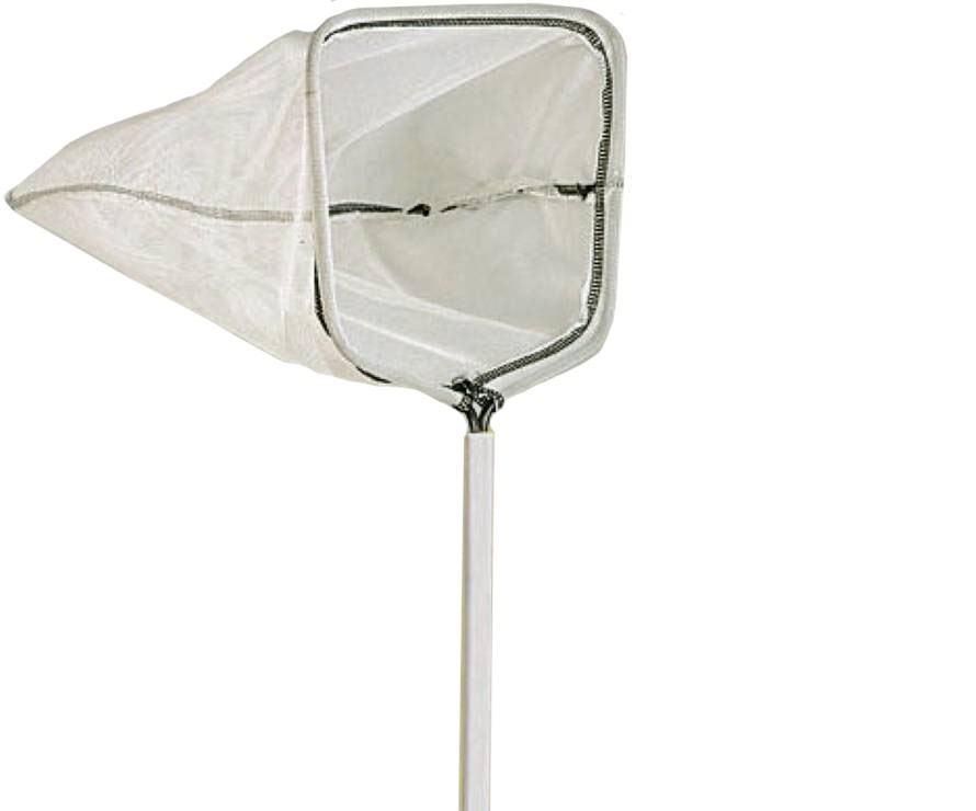 [1064266] FILET DE NETTOYAGE MAILLES FINES MANCHE ALU