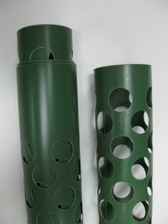 [BOKUNST] PROTECTION POUR TRONCS D'ARBRE (en plastique vert) lourd (80cm, 80cm)