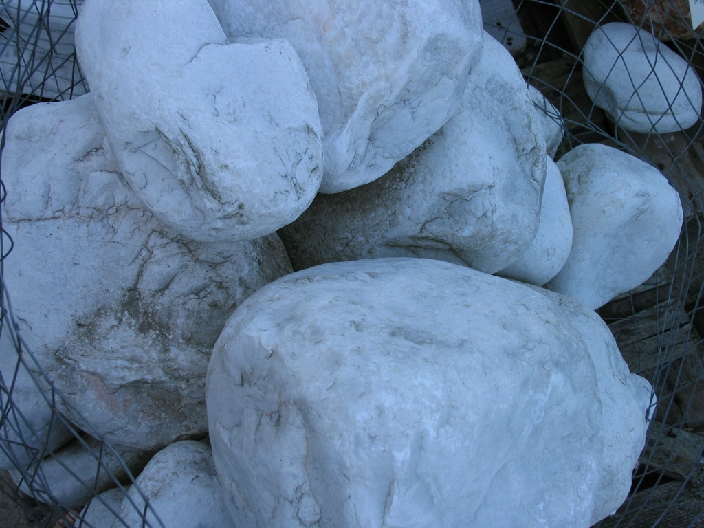 [CARRAR9] GRAVIER CARRARA ROND EN BIGBAG