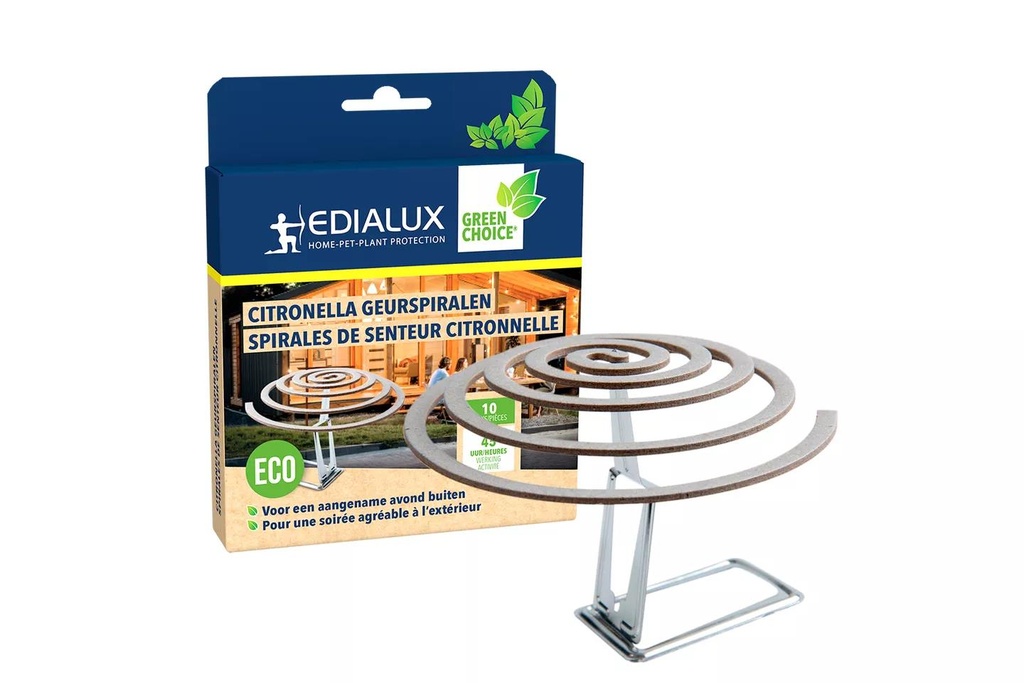 [CIGEURS] EDIA BIO CITRONELLA GEURSPIRALEN