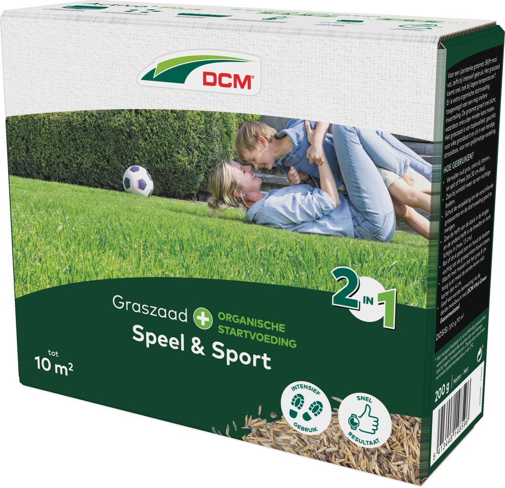 [GRPSSPO] GRASZAAD PLUS SPEEL & SPORT DCM (2.20kg  110m²)