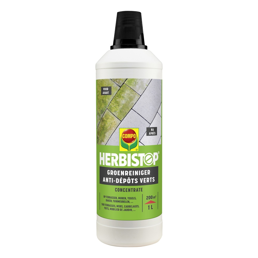 [HEGROEN] COMPO HERBISTOP GROENREINIGER (1L (200m²))