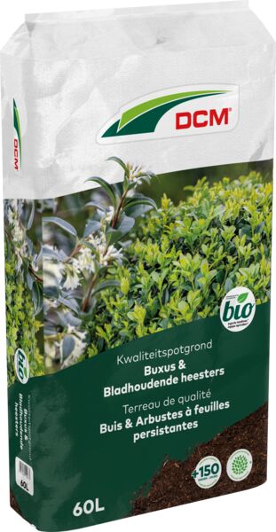 [POBUDCM] POTGROND BUXUS & BLADHOUDENDE HEESTERS DCM