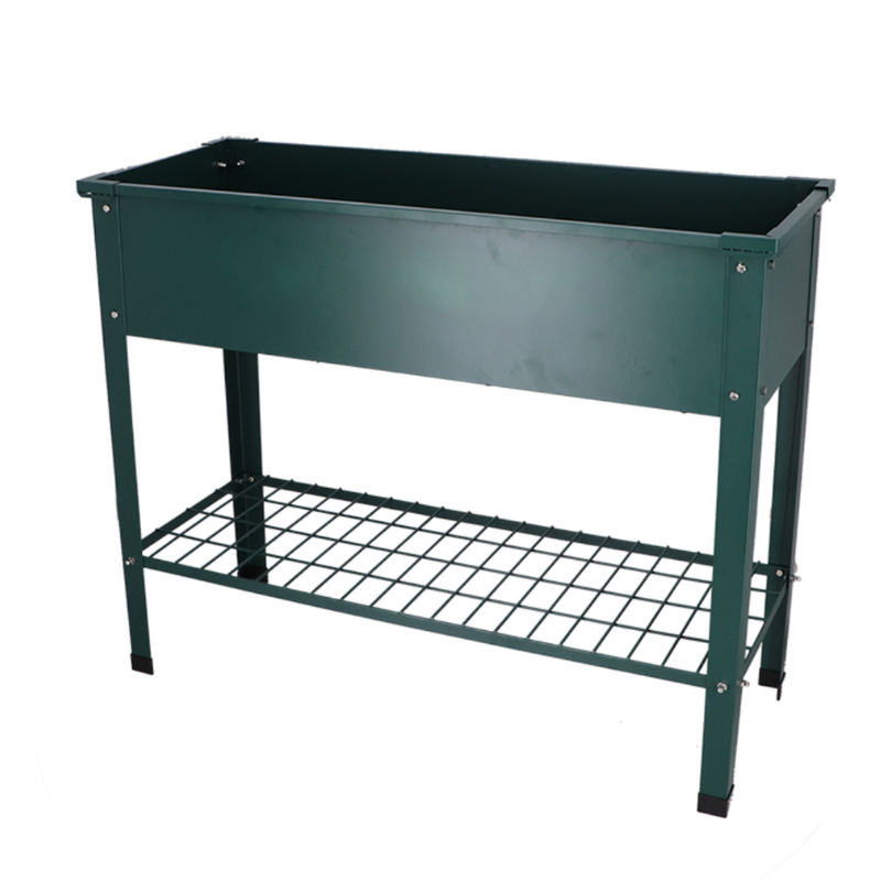 [PY176] METAAL GROEN KWEEKTAFEL L ESSCHERT