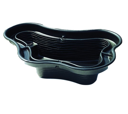 [VICALMU] CALMUS SI (BASSIN DE JARDIN PRÉFORMÉ EN POLYÉTHYLÈNE) (165 x 130cm)