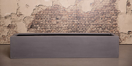 [2567003] FIBER LOW RECTANGLE GREY