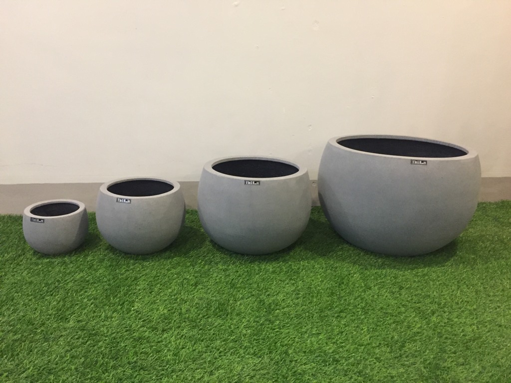 [2586003] FIBER BOWL GREY (58x38)