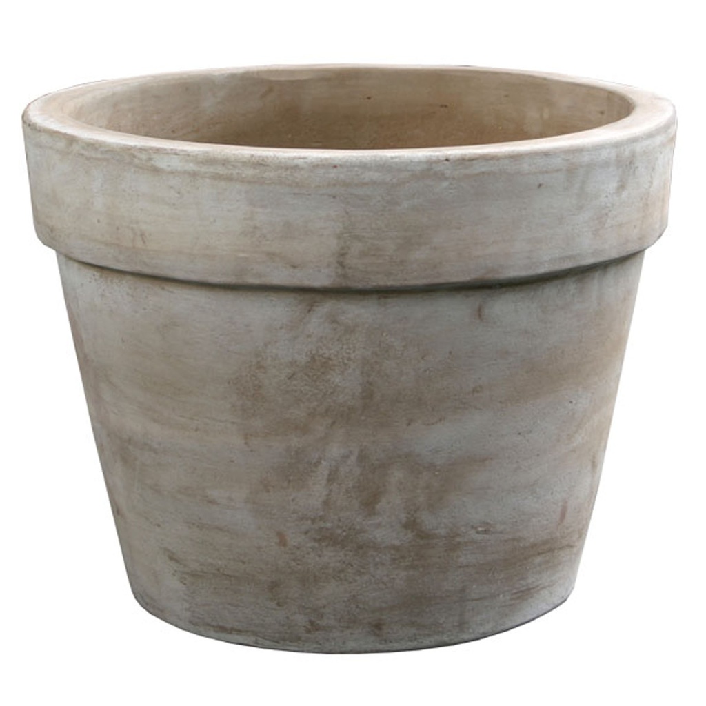 [391250B] POT ROUND RIM MTERRA (35 x h26cm)