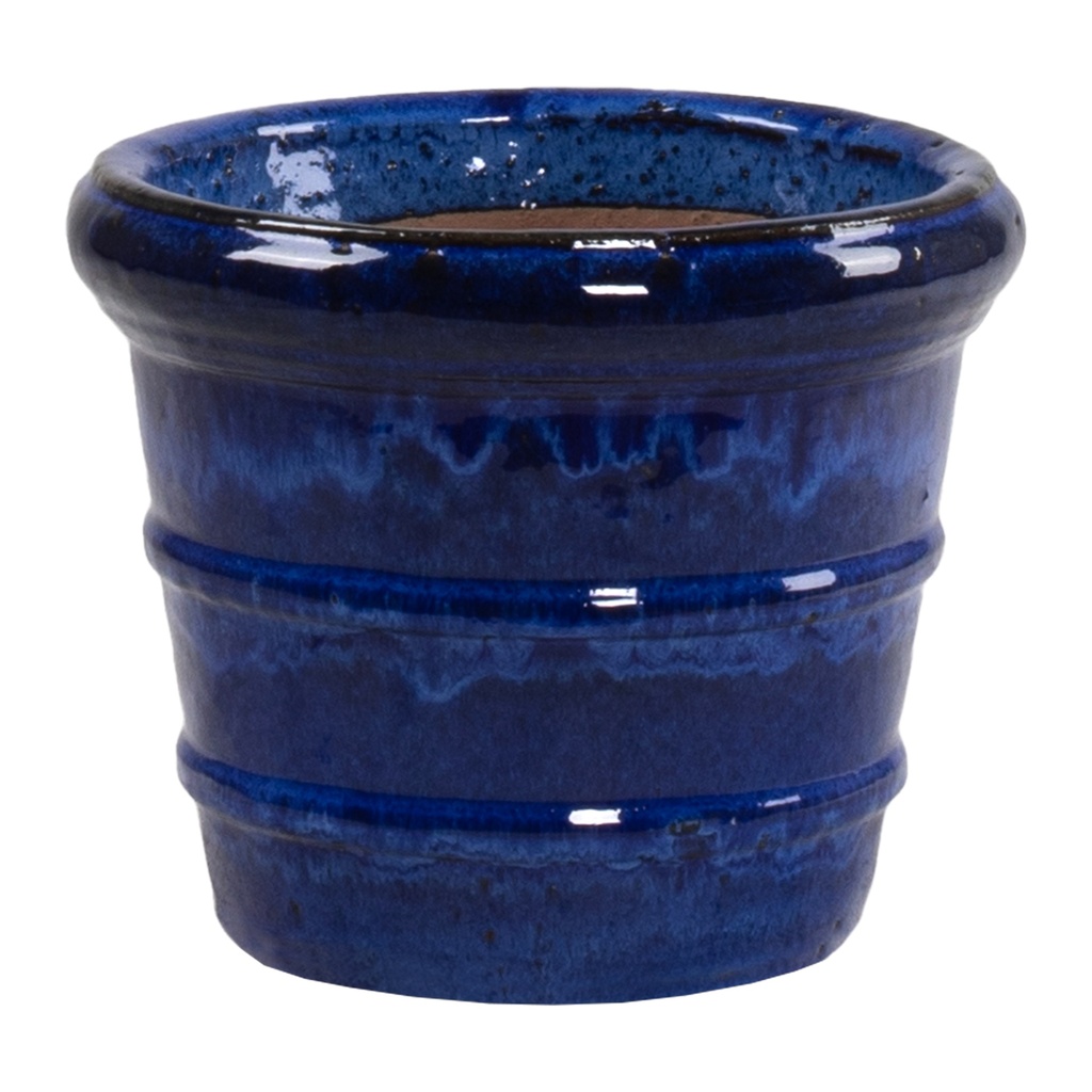 [39DONBL] GLAZED DONATELLO BLUE (16 x h13cm)