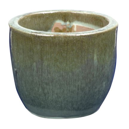 [39EPJA] GLAZED EGGPOT JADE (39 x h31cm)