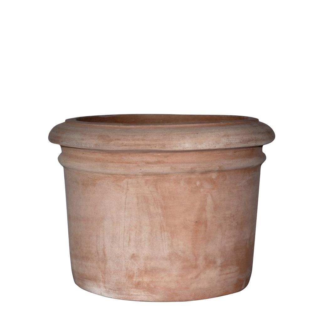 [39RBOM] POT ROUND DOUBLE RIM MTERRA (45 x h32cm)