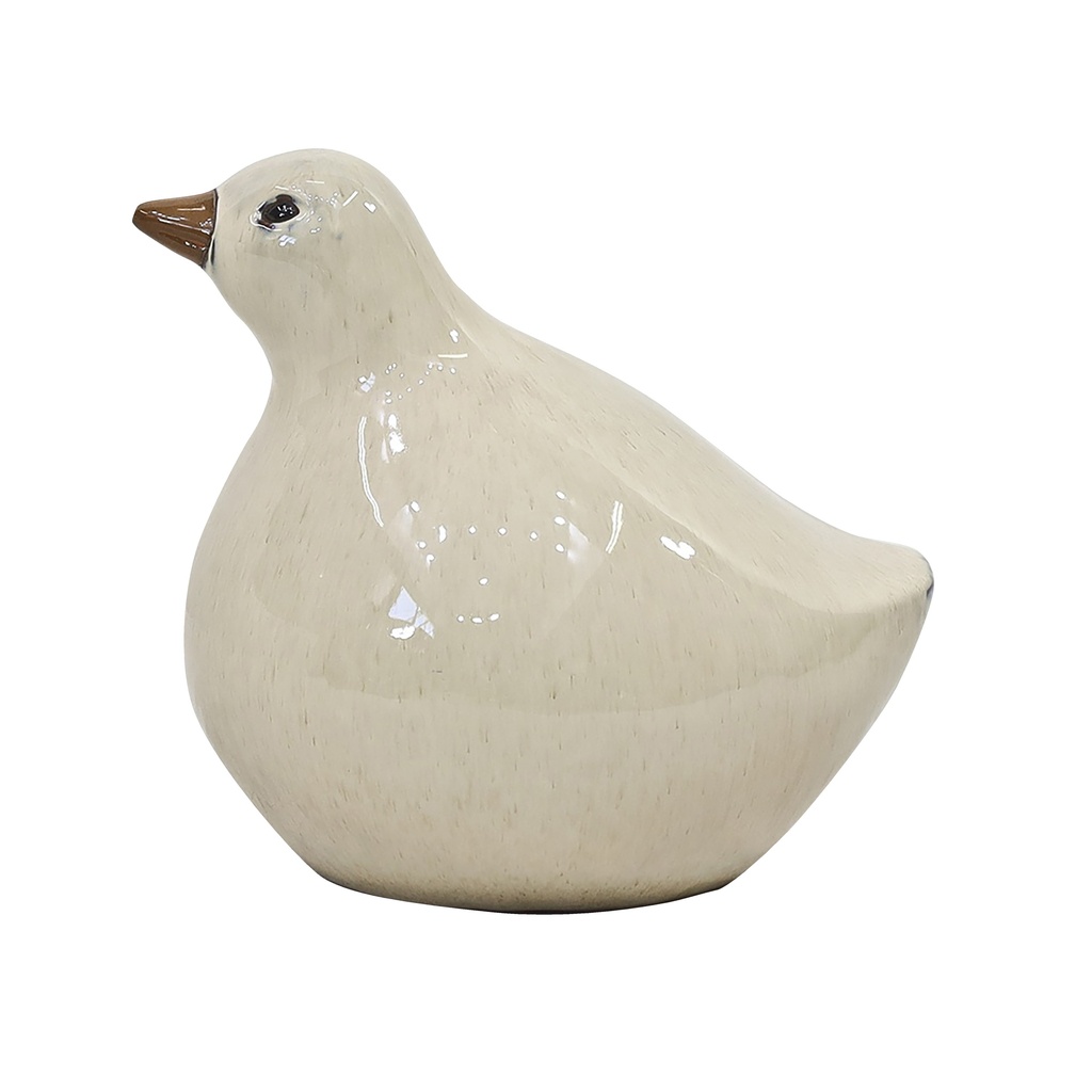 [42DBCE2] DECO BIRD STEAMED CREAM