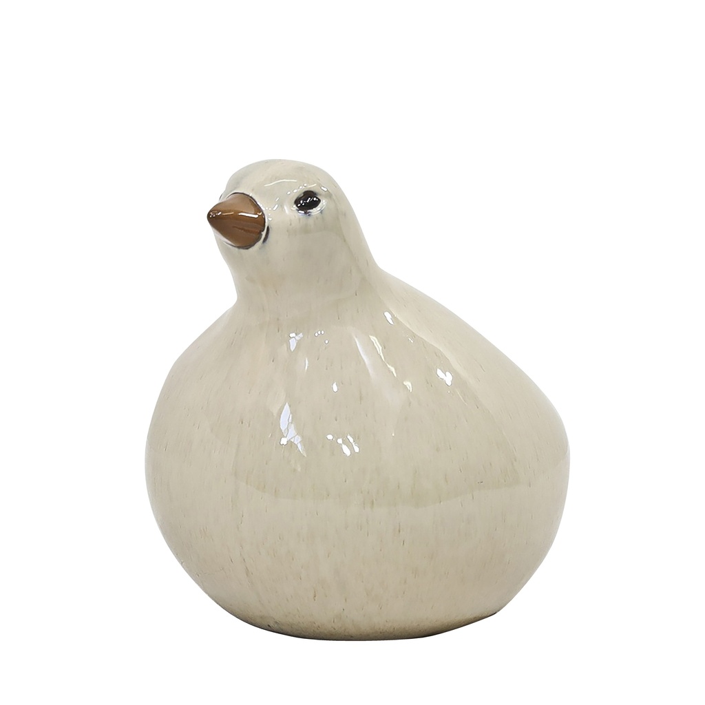 [42DBCEC] DECO BIRD STEAMED CREAM