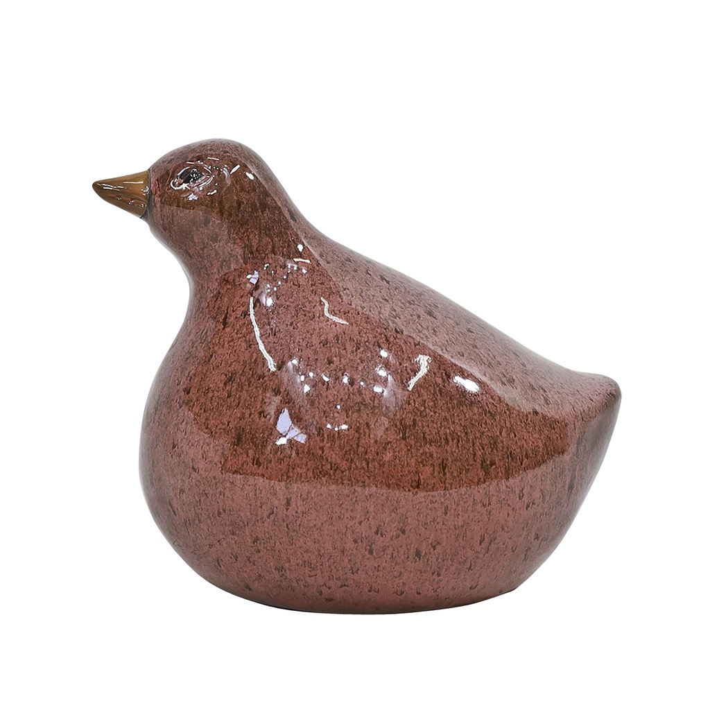 [42DBWR2] DECO BIRD WILD BERRY RED