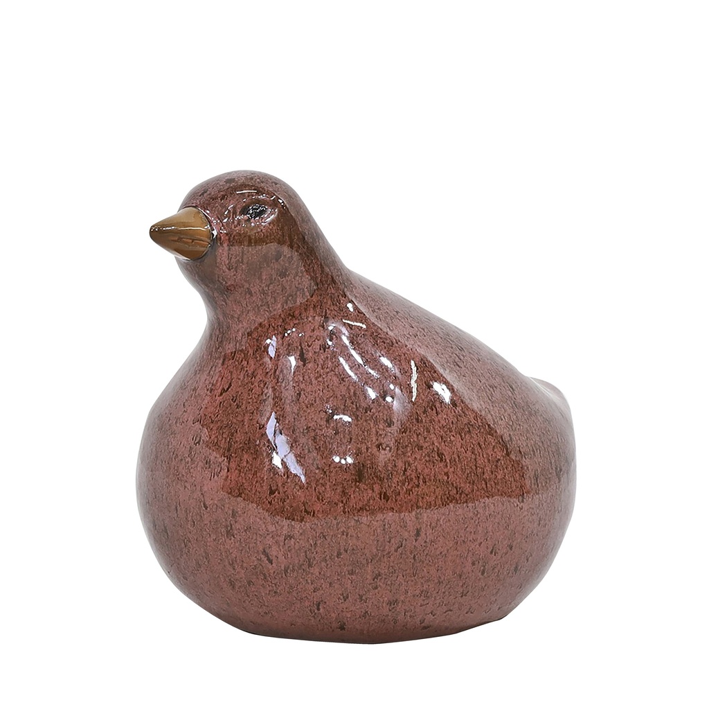 [42DBWRE] DECO BIRD WILD BERRY RED