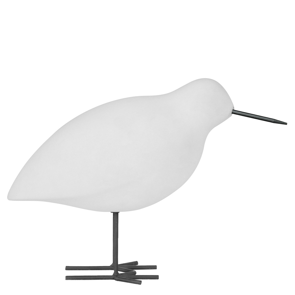[A80KHMW] DECO COAST BIRD WHITE MATTE