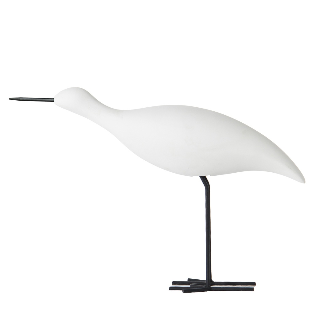 [A80OHMW] DECO STORK WHITE MATTE