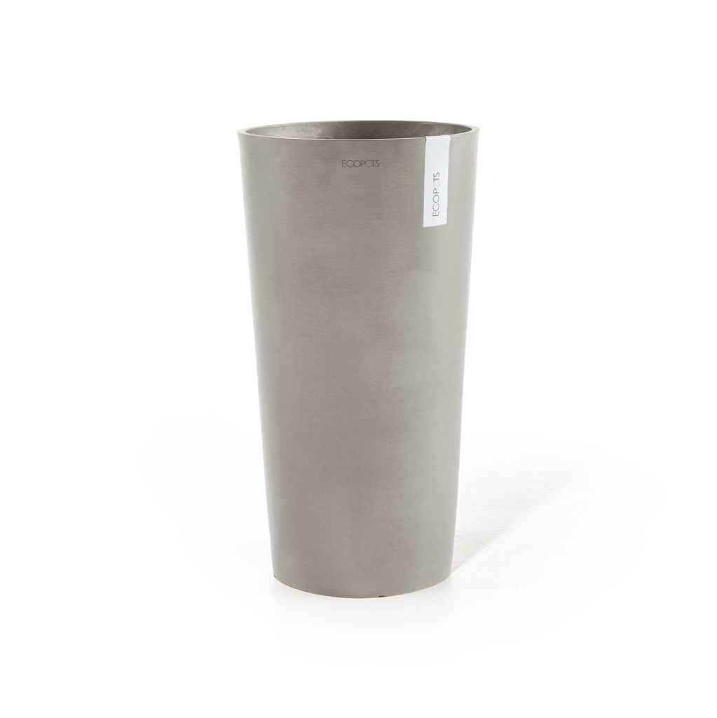 ECOPOTS AMSTERDAM ROND MID HIGH TAUPE