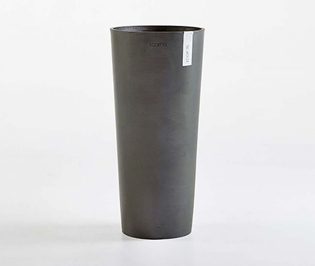 ECOPOTS AMSTERDAM ROND MID HIGH DARK GREY