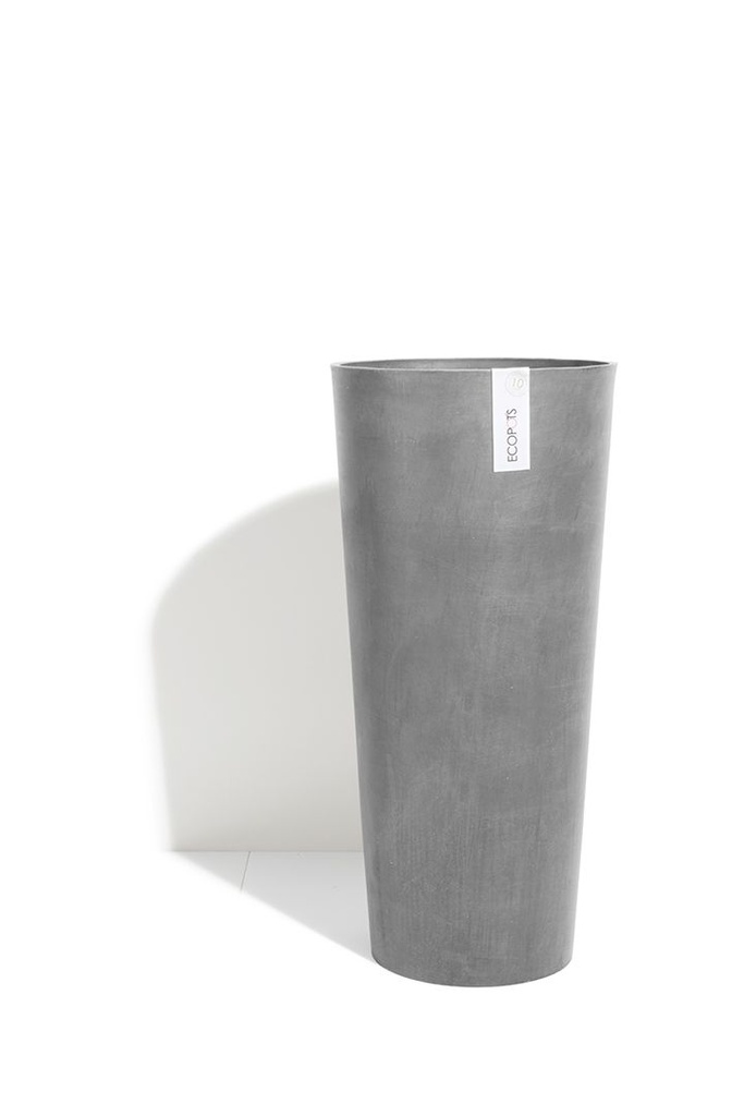 [ECARHGR] ECOPOTS AMSTERDAM ROND HOOG GREY (41x76cm)