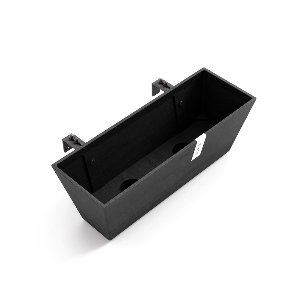 ECOPOTS BRUGES BALCONY DARK GREY