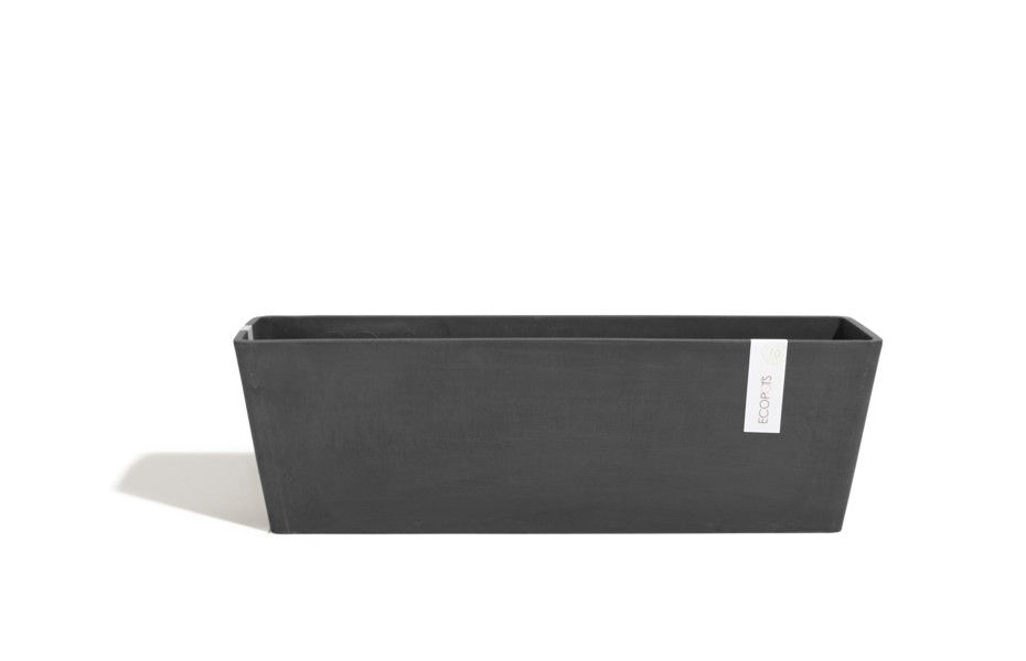 [ECBBDGR] ECOPOTS JARDINIÈRE BRUGES DARK GREY (55x17x17cm)