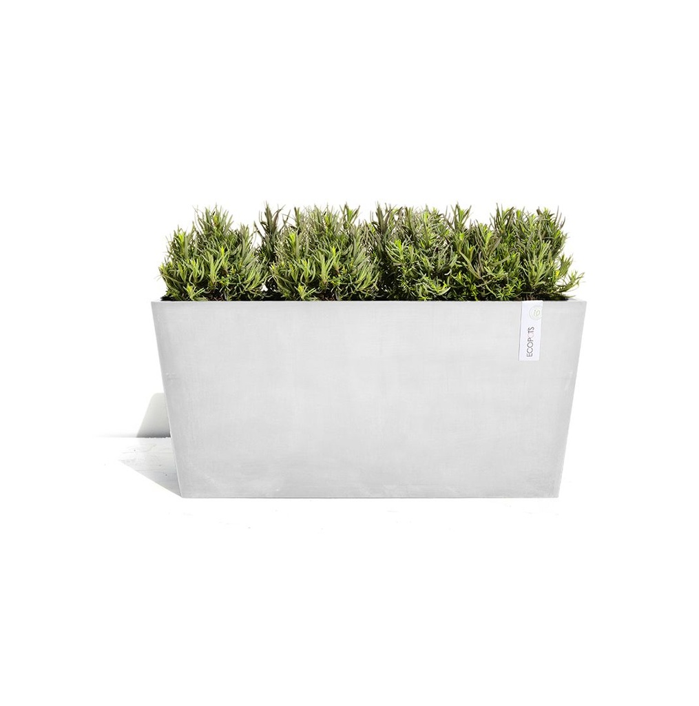 ECOPOTS JARDINIÈRE PARIS WHITE GREY