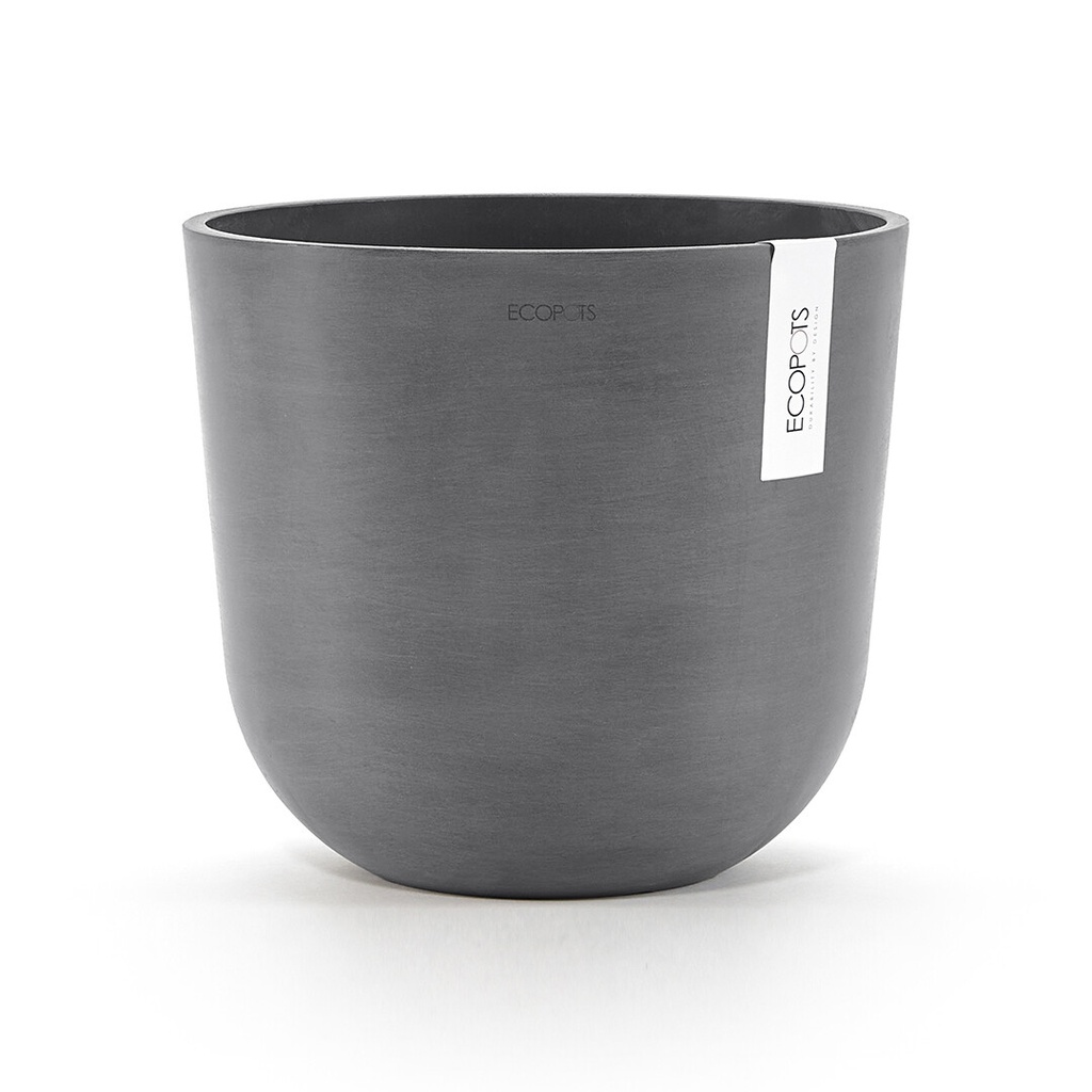 [ECOGREY] ECOPOTS OSLO GREY (diam 25cm h 22cm)