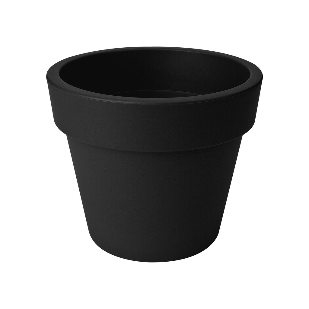 [ELGBTPL] ELHO GREEN BASICS TOP PLANTER LIVING BLACK (diam 40cm)