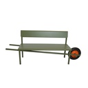 BANC DE BROUETTE ALUMINIUM