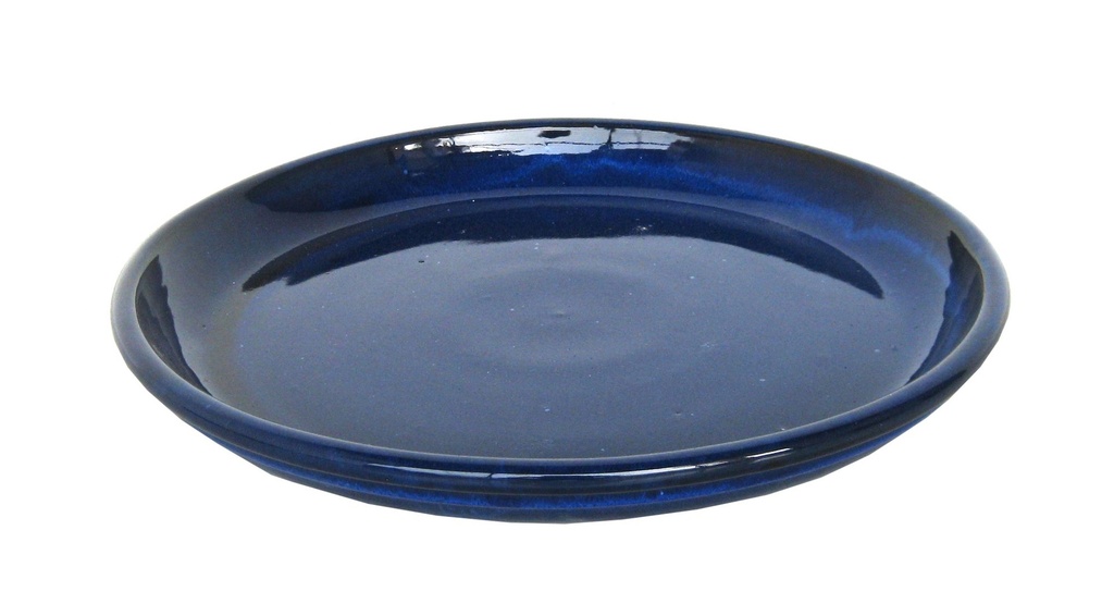 [ONGBLAU] GLAZED SAUCER BLUE (diam 54cm)