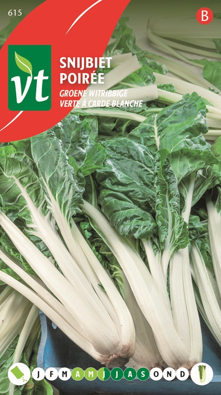 [50001410] POIREE VERTE A CARDE BLANCHE