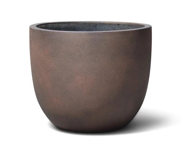 NEW EGG POT RUSTY IRON