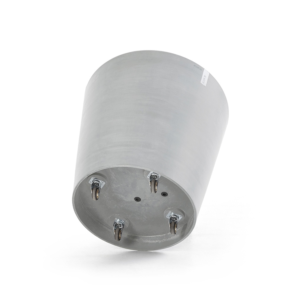 ECOPOTS AMSTERDAM ROND WHITE GREY + WIELEN