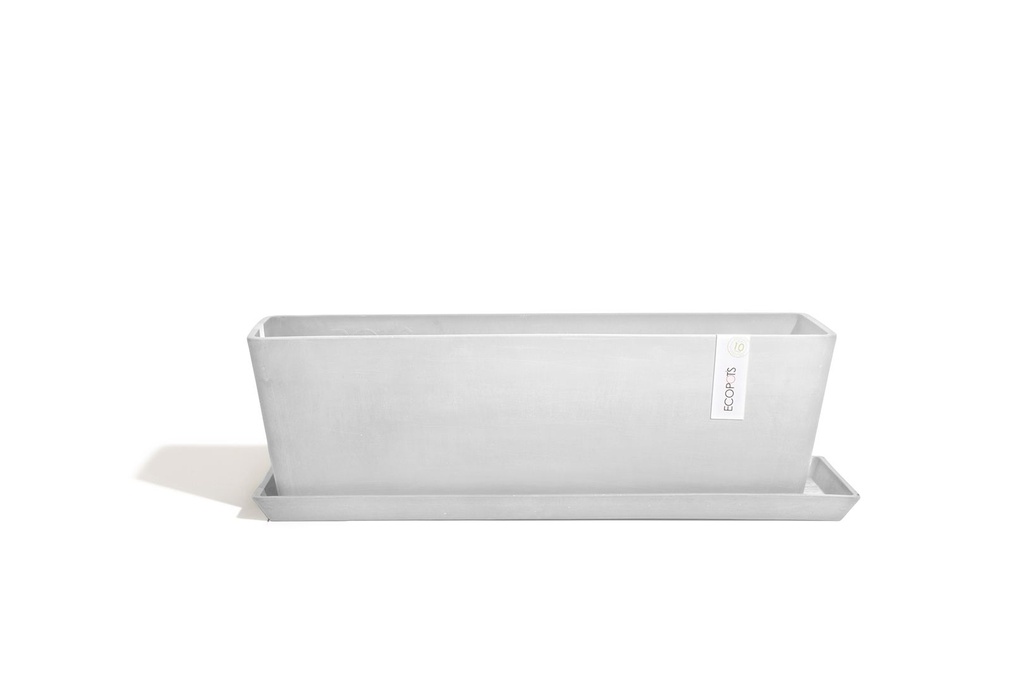 ECOPOTS SOUCOUPE BRUGES WHITE GREY
