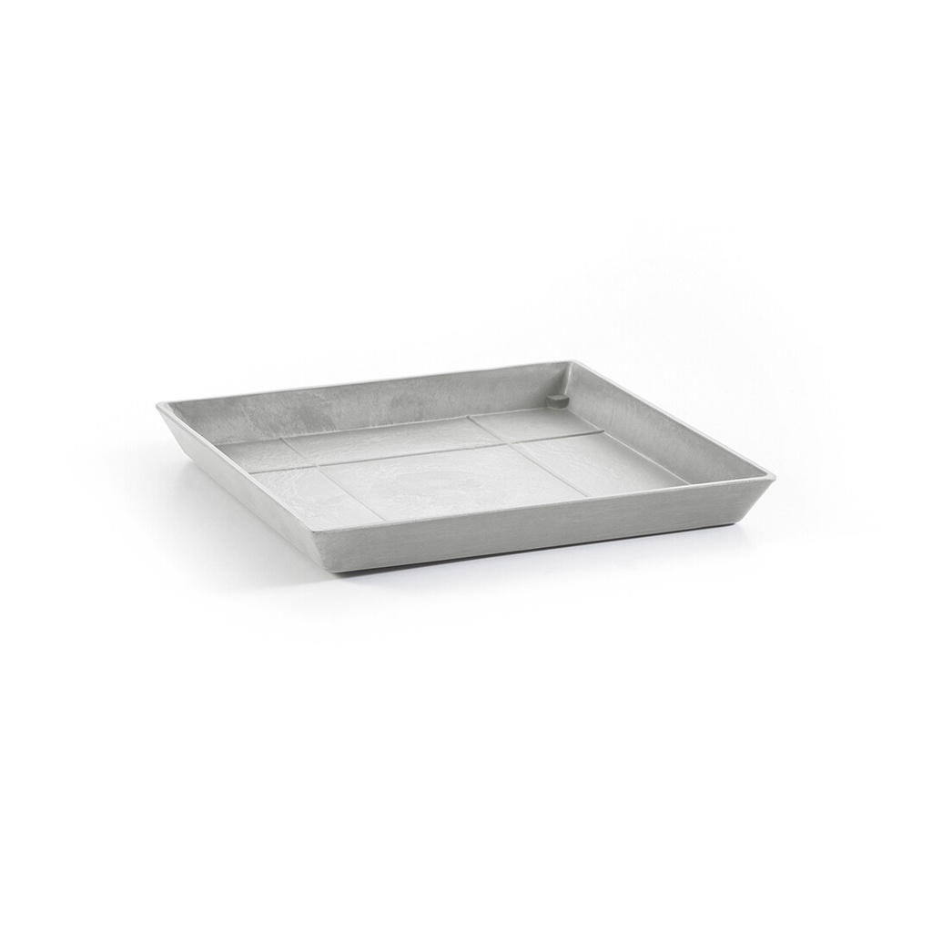 ECOPOTS SOUCOUPE CARRÉE WHITE GREY