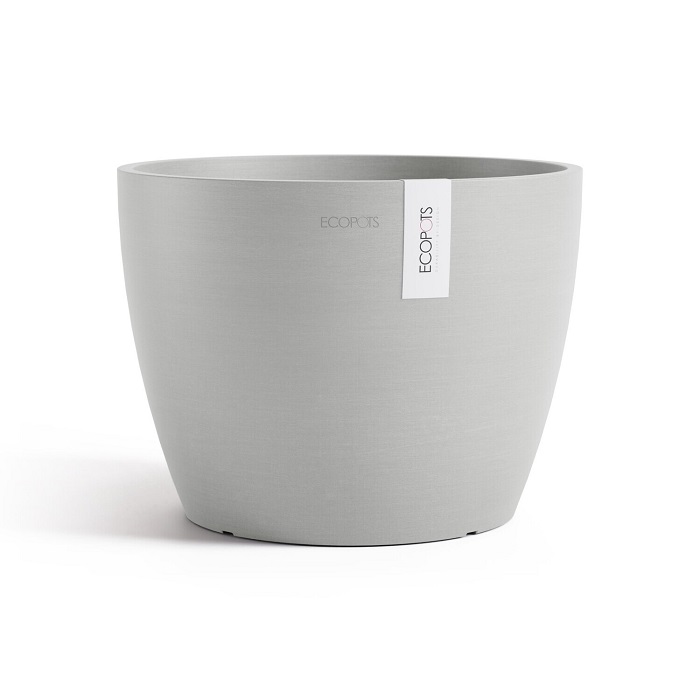 ECOPOTS STOCKHOLM WHITE GREY