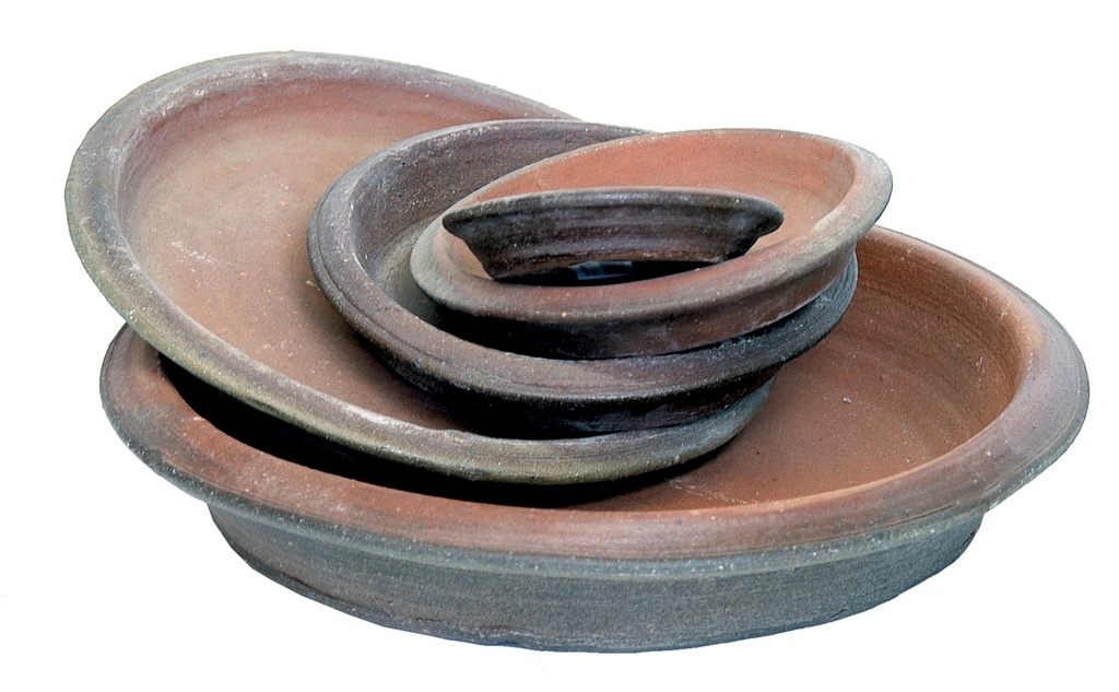 SAUCER DARK BROWN